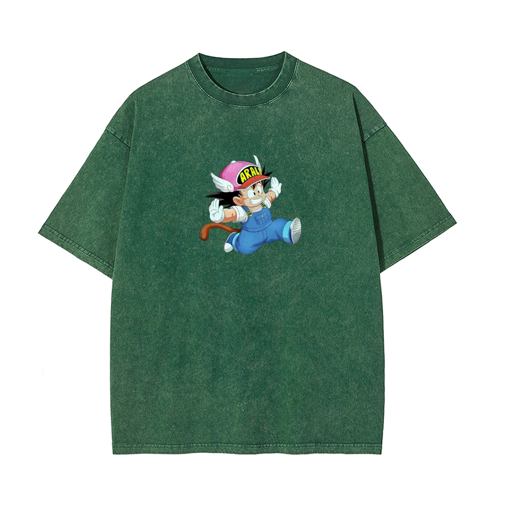 Q EDITION KID GOKU Vintage T-Shirt | DRAGON BALL SUPER