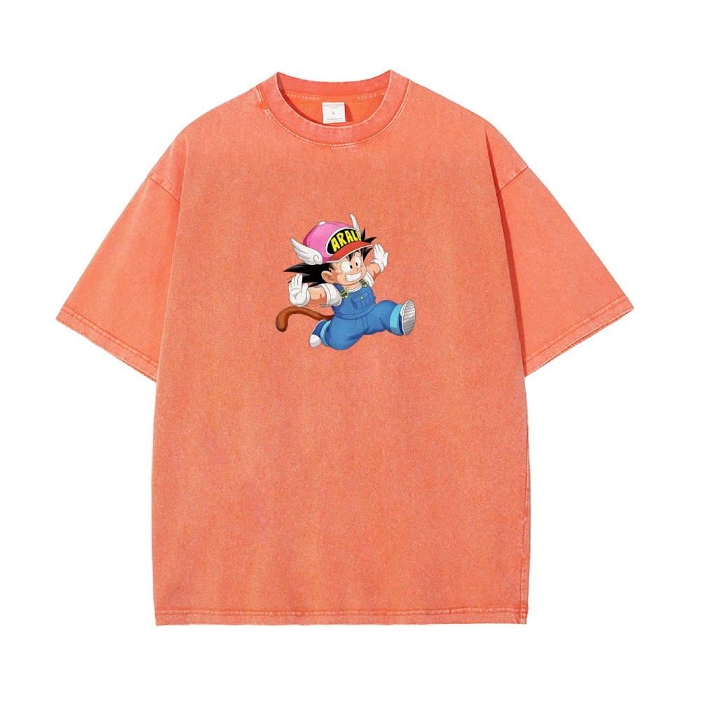 Q EDITION KID GOKU Vintage T-Shirt | DRAGON BALL SUPER
