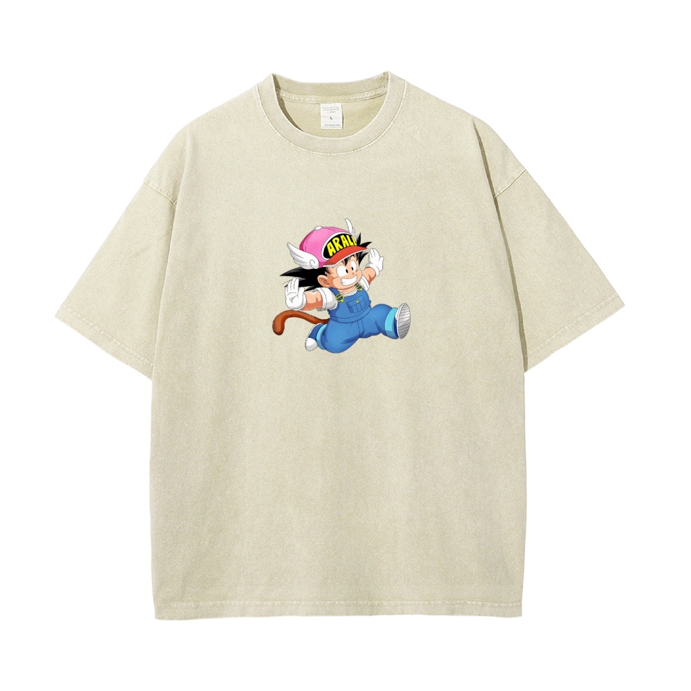 Q EDITION KID GOKU Vintage T-Shirt | DRAGON BALL SUPER