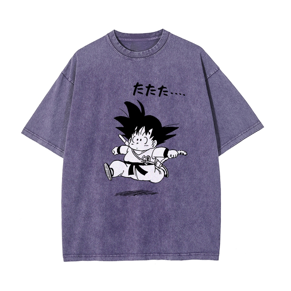 Q EDITION  GOKU Vintage T-Shirt | DRAGON BALL SUPER