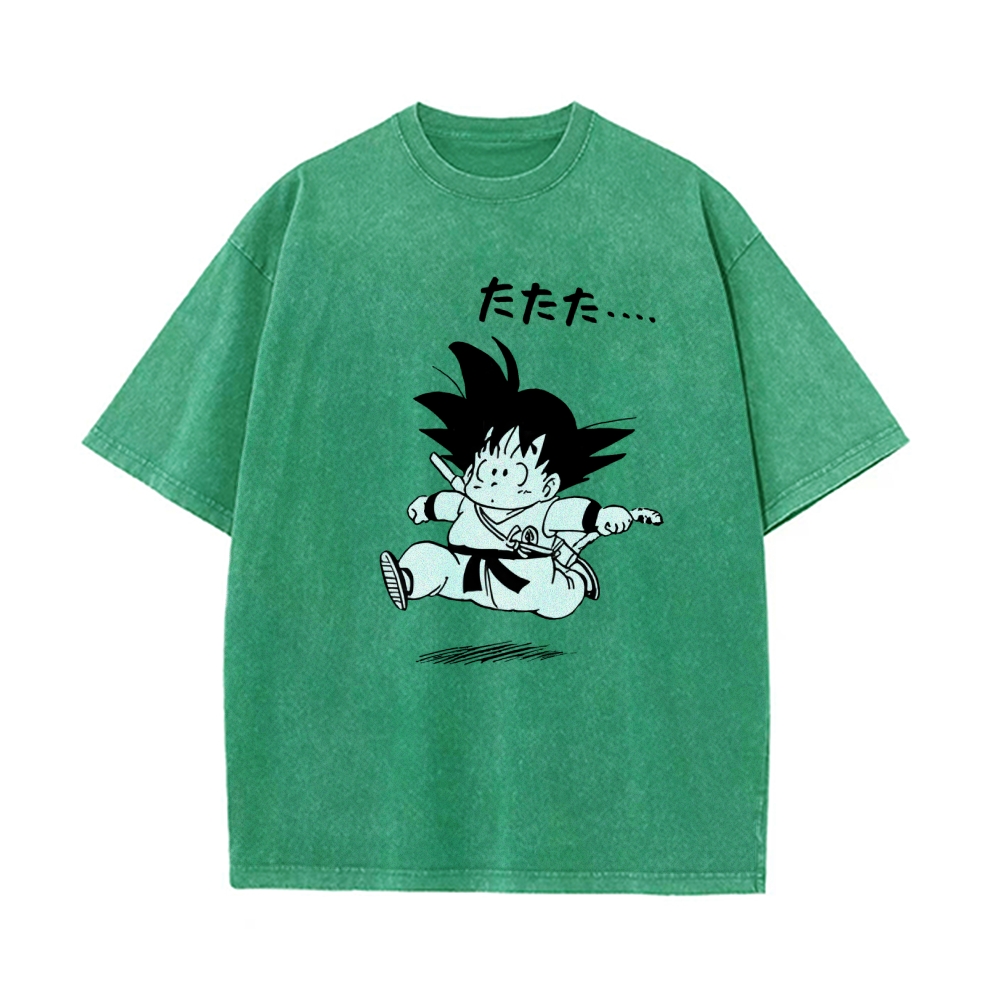 Q EDITION  GOKU Vintage T-Shirt | DRAGON BALL SUPER
