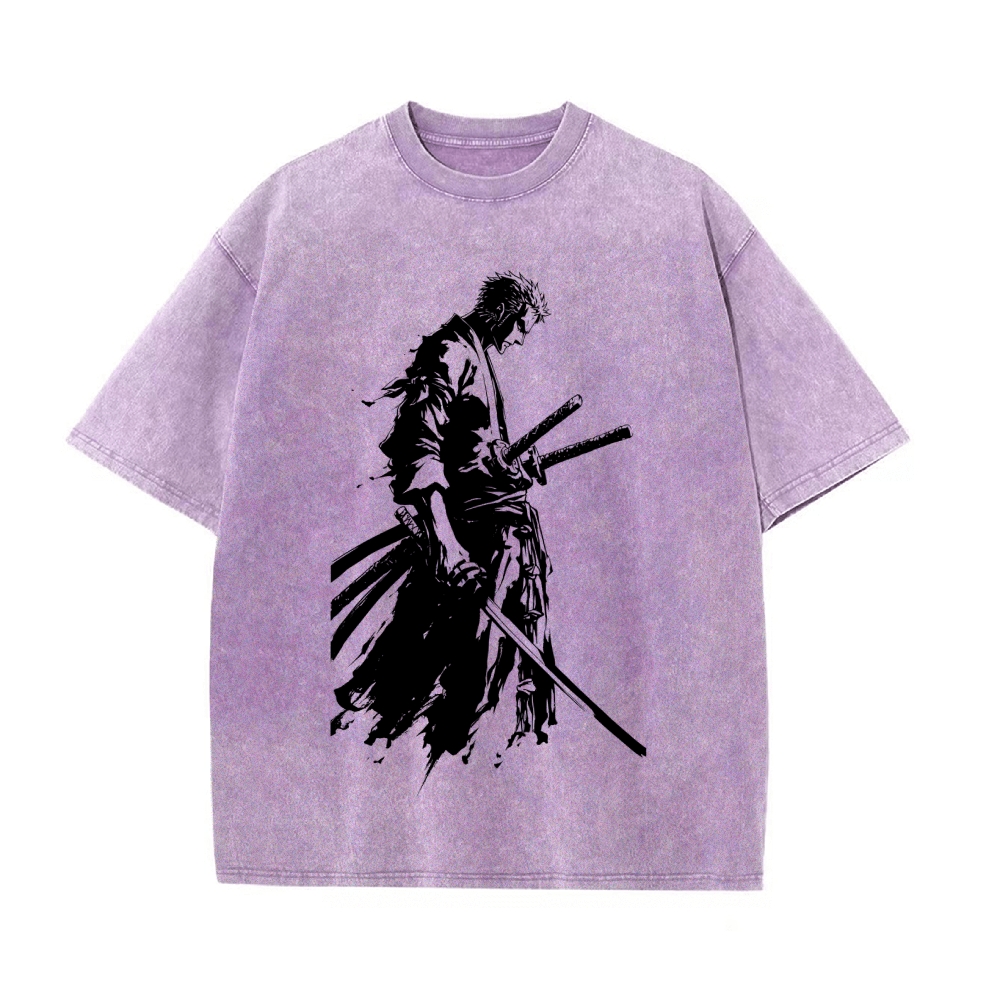 Zoro Vintage Oversized T-Shirt | One Piece