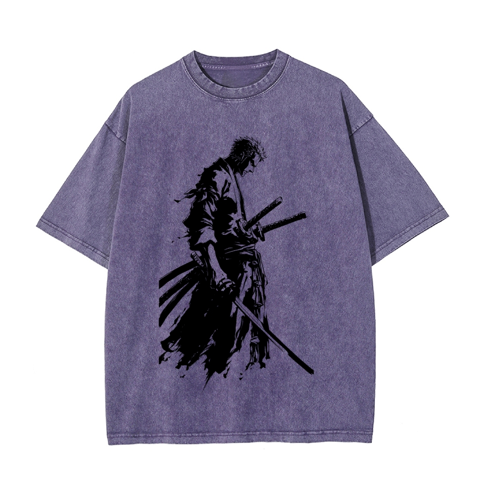 Zoro Vintage Oversized T-Shirt | One Piece