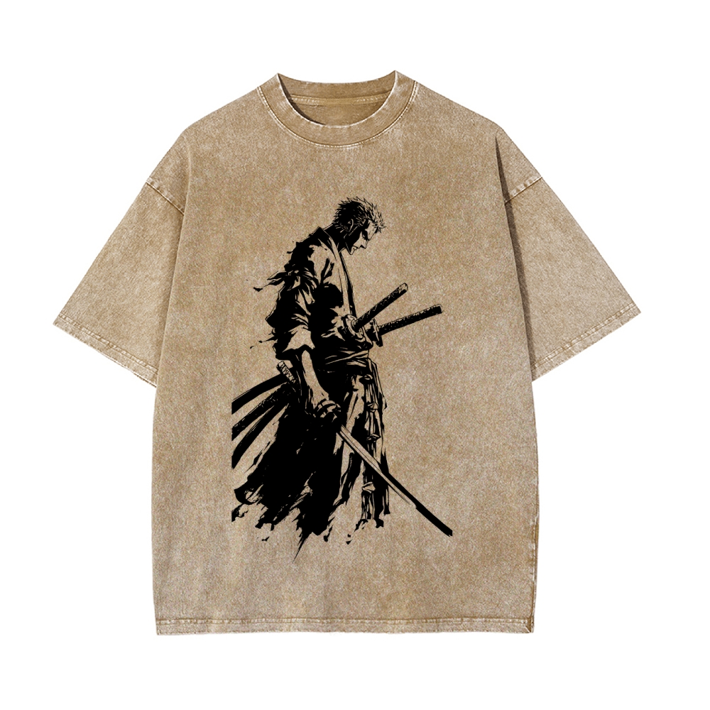 Zoro Vintage Oversized T-Shirt | One Piece
