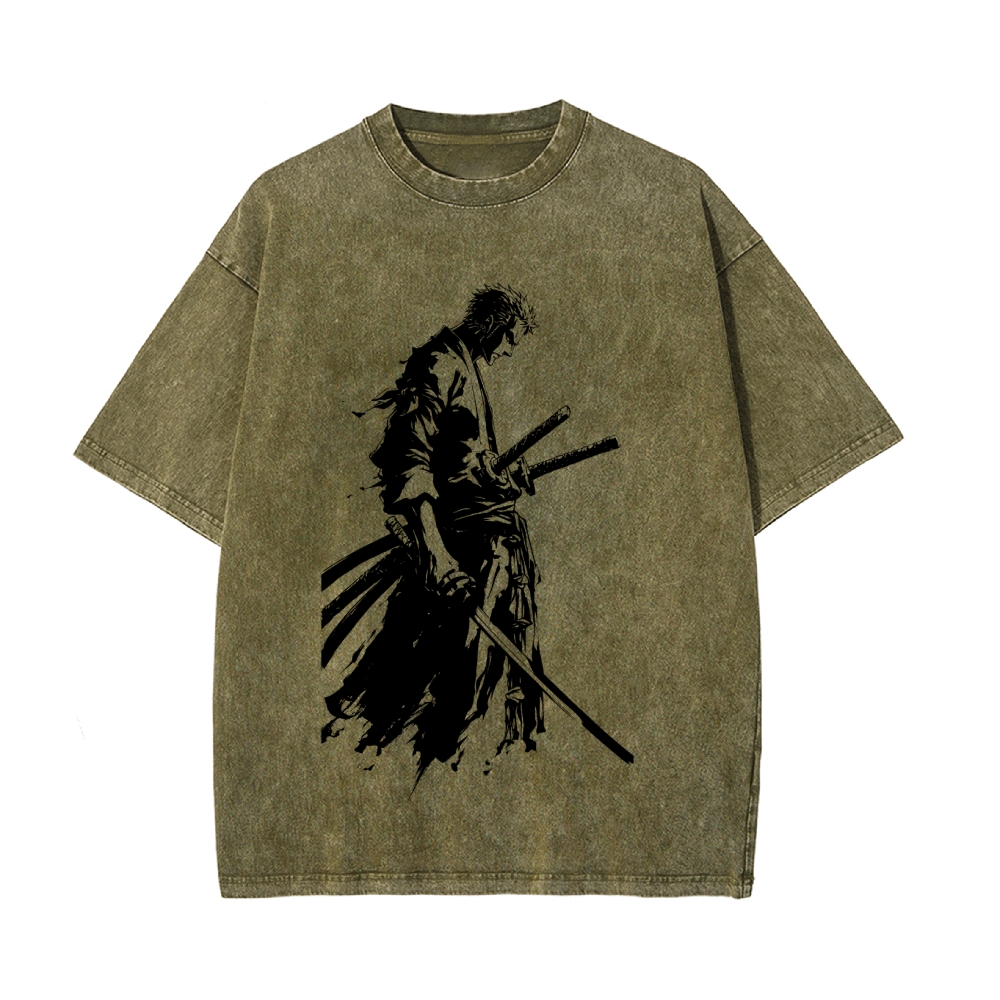 Zoro Vintage Oversized T-Shirt | One Piece