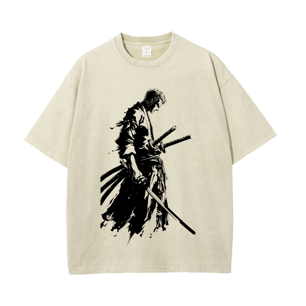 Zoro Vintage Oversized T-Shirt | One Piece