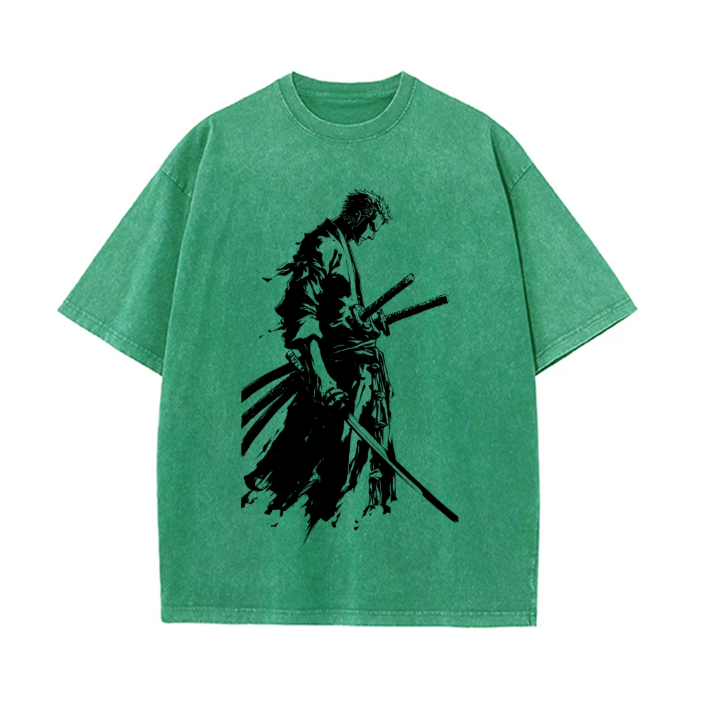 Zoro Vintage Oversized T-Shirt | One Piece