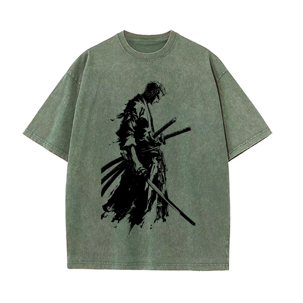 Zoro Vintage Oversized T-Shirt | One Piece
