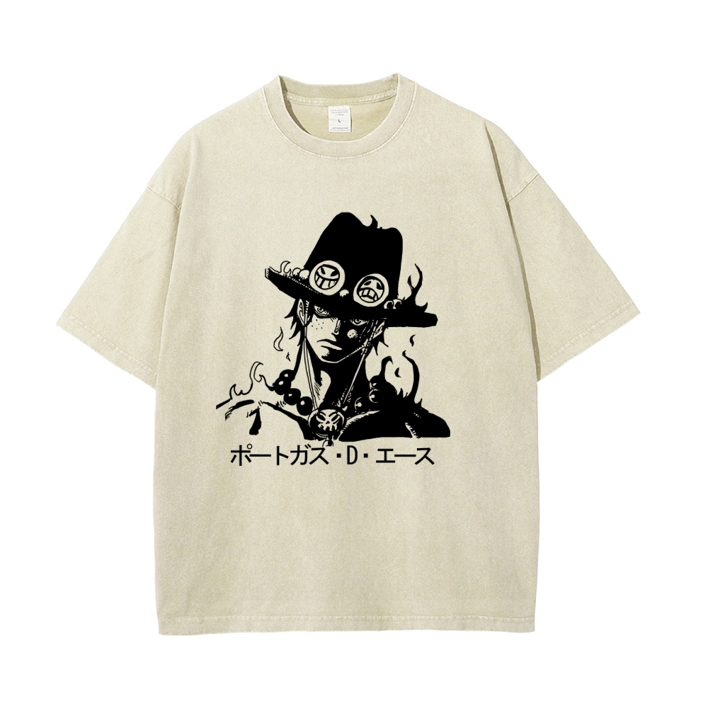 Ace Vintage Oversized T-Shirt | One Piece