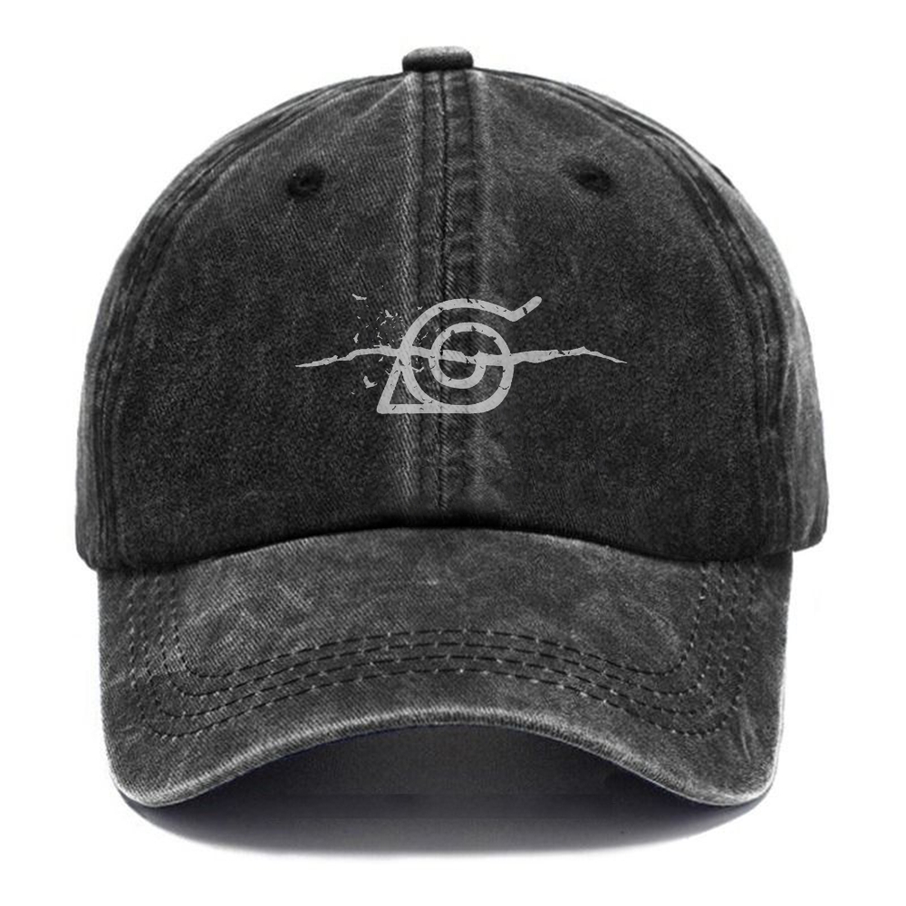 Unisex Vintage Fashion Casual Washed Hat 04 | Naruto Shippuden