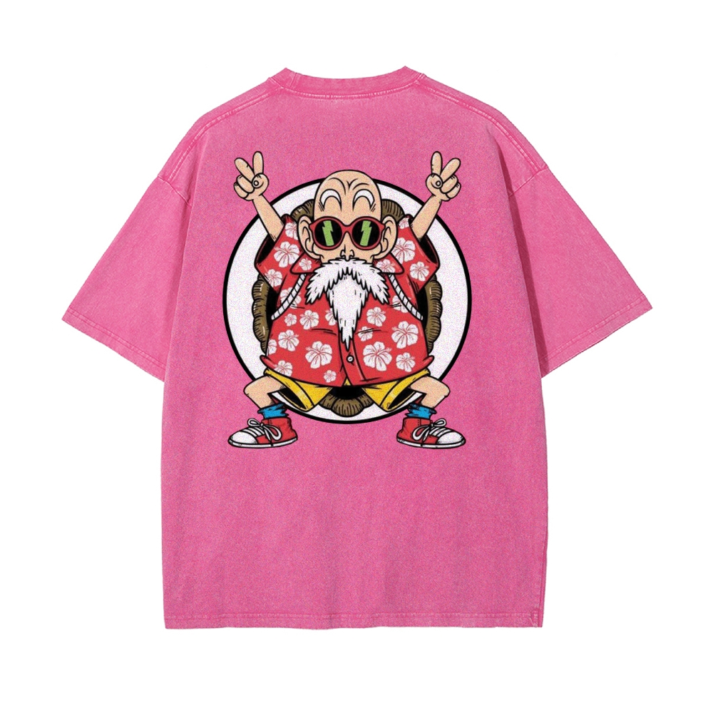 MASTER ROSHI Vintage Oversized T-Shirt | DRAGON BALL SUPER