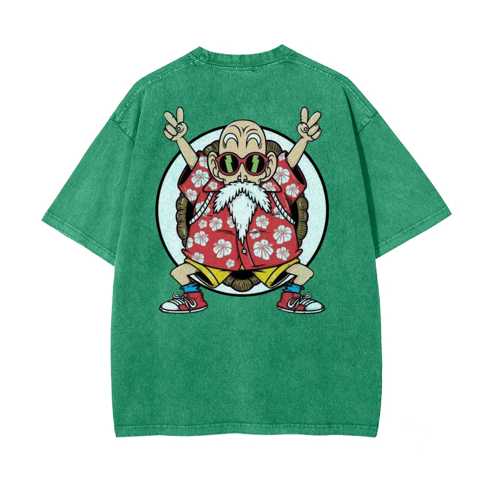 MASTER ROSHI Vintage Oversized T-Shirt | DRAGON BALL SUPER