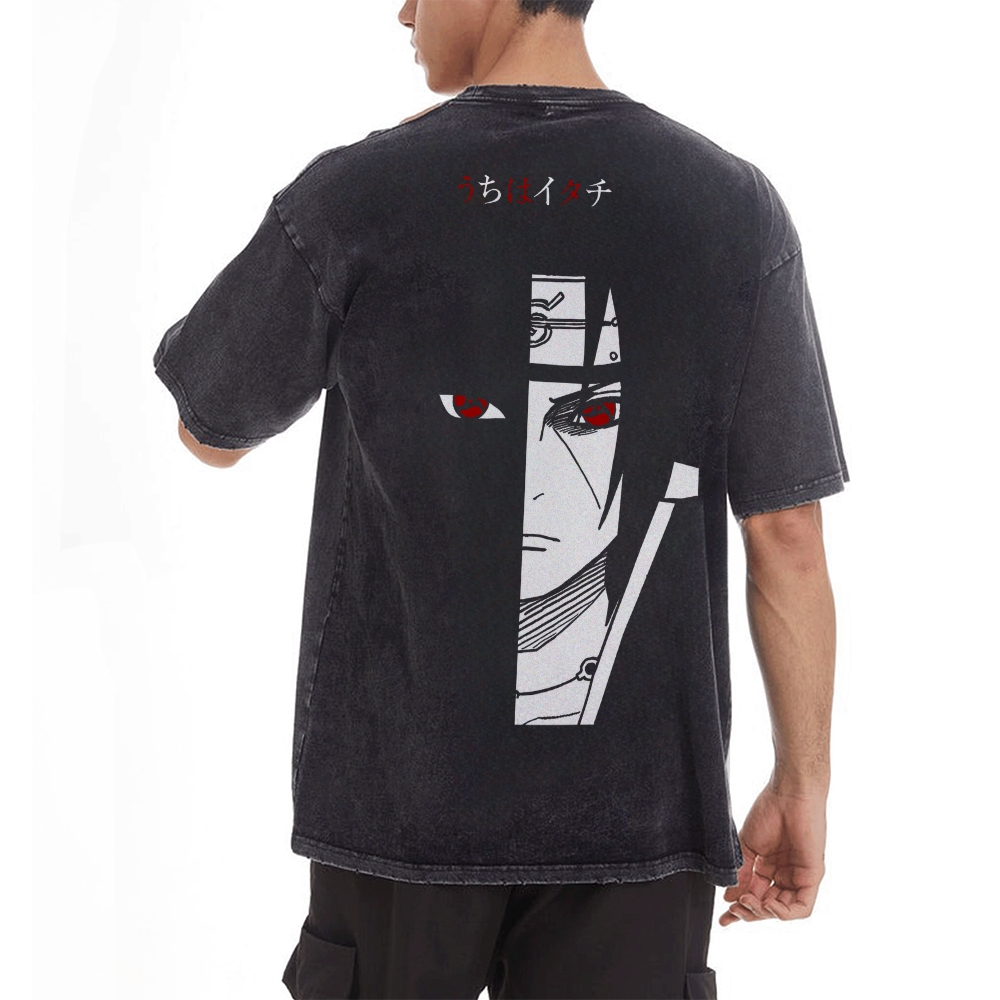Itachi Vintage Oversized T-Shirt | Naruto