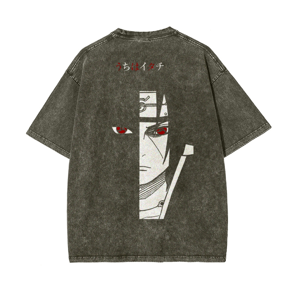 Itachi Vintage Oversized T-Shirt | Naruto