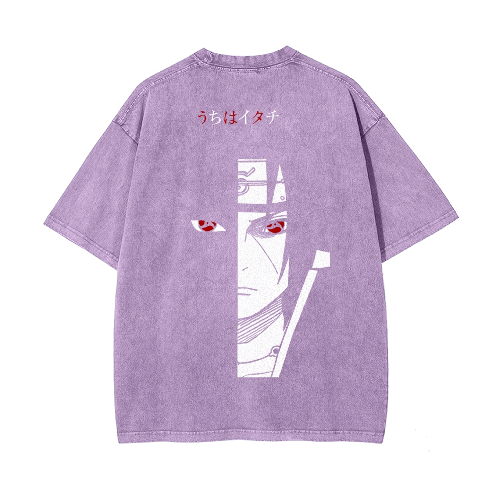 Itachi Vintage Oversized T-Shirt | Naruto