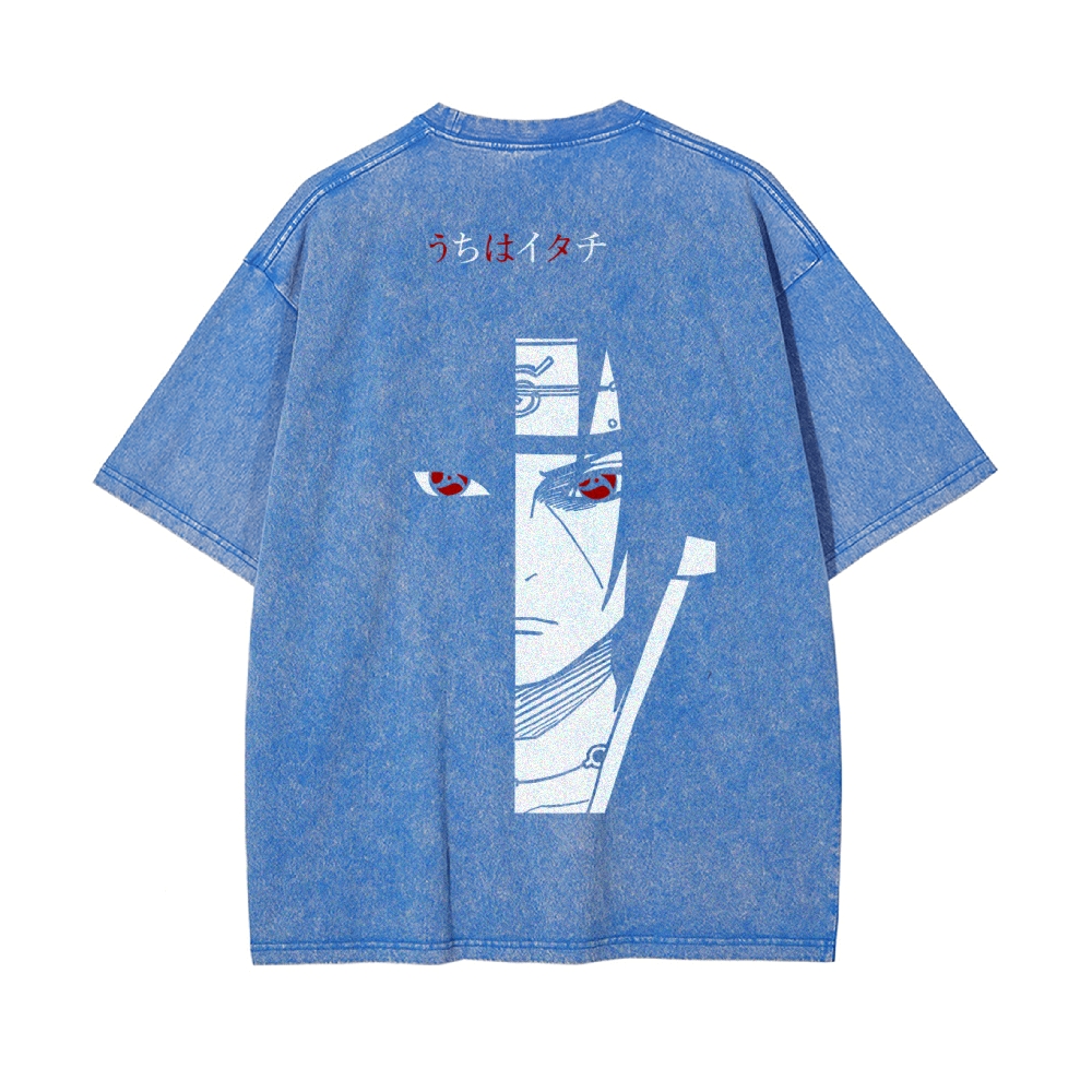 Itachi Vintage Oversized T-Shirt | Naruto