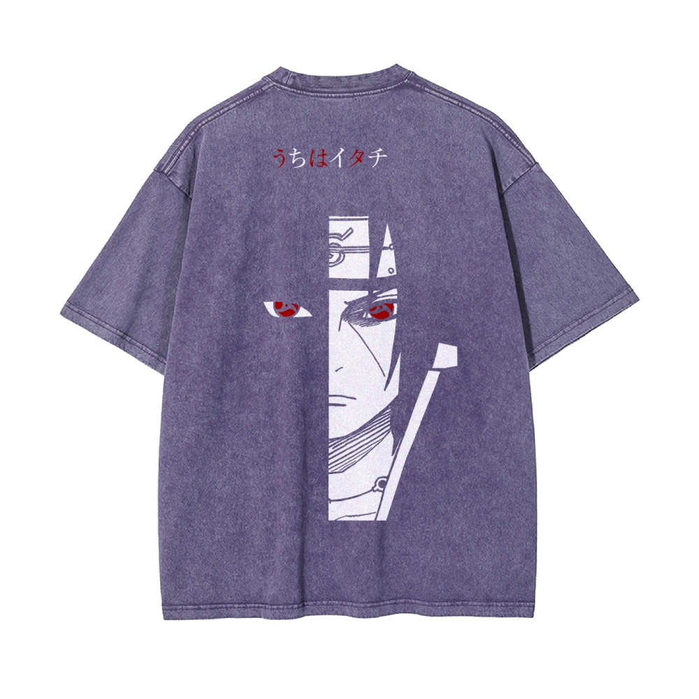 Itachi Vintage Oversized T-Shirt | Naruto