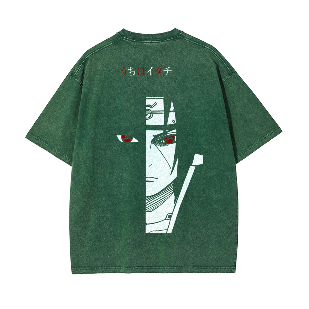 Itachi Vintage Oversized T-Shirt | Naruto