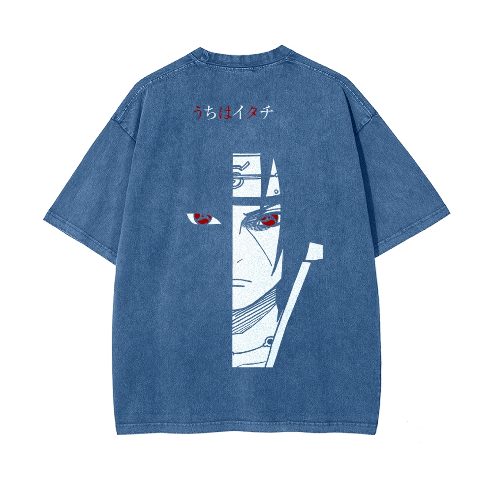 Itachi Vintage Oversized T-Shirt | Naruto