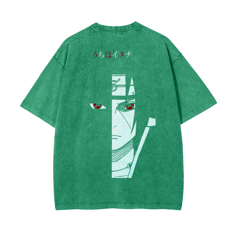 Itachi Vintage Oversized T-Shirt | Naruto