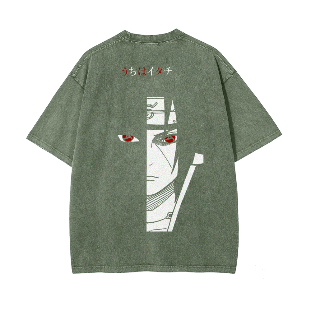 Itachi Vintage Oversized T-Shirt | Naruto