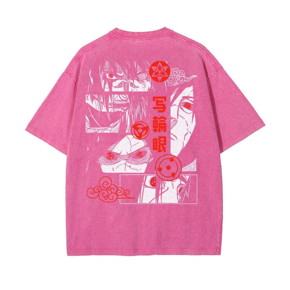 Obito Vintage Oversized T-Shirt | Naruto Shippuden