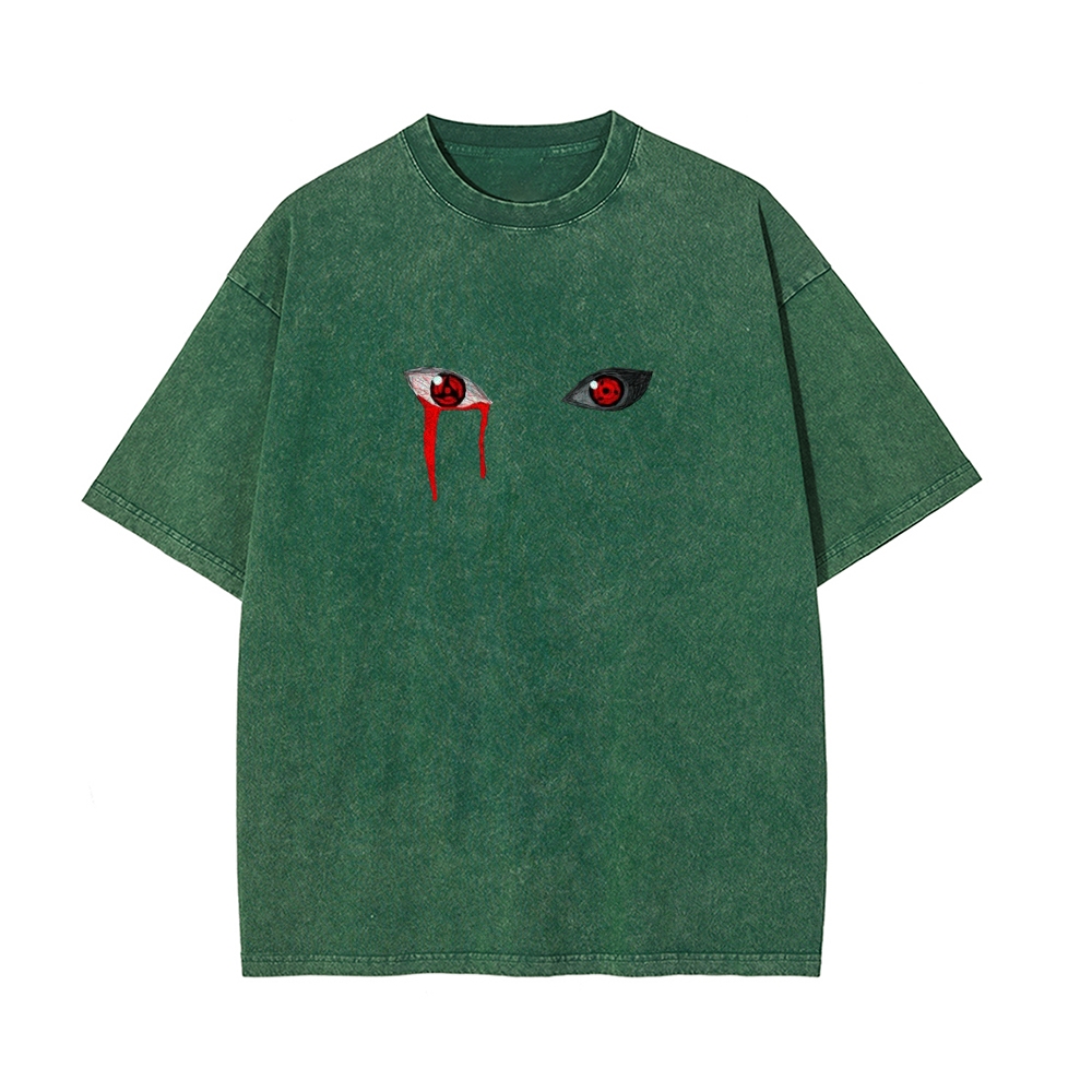 Obito Vintage Oversized T-Shirt | Naruto Shippuden