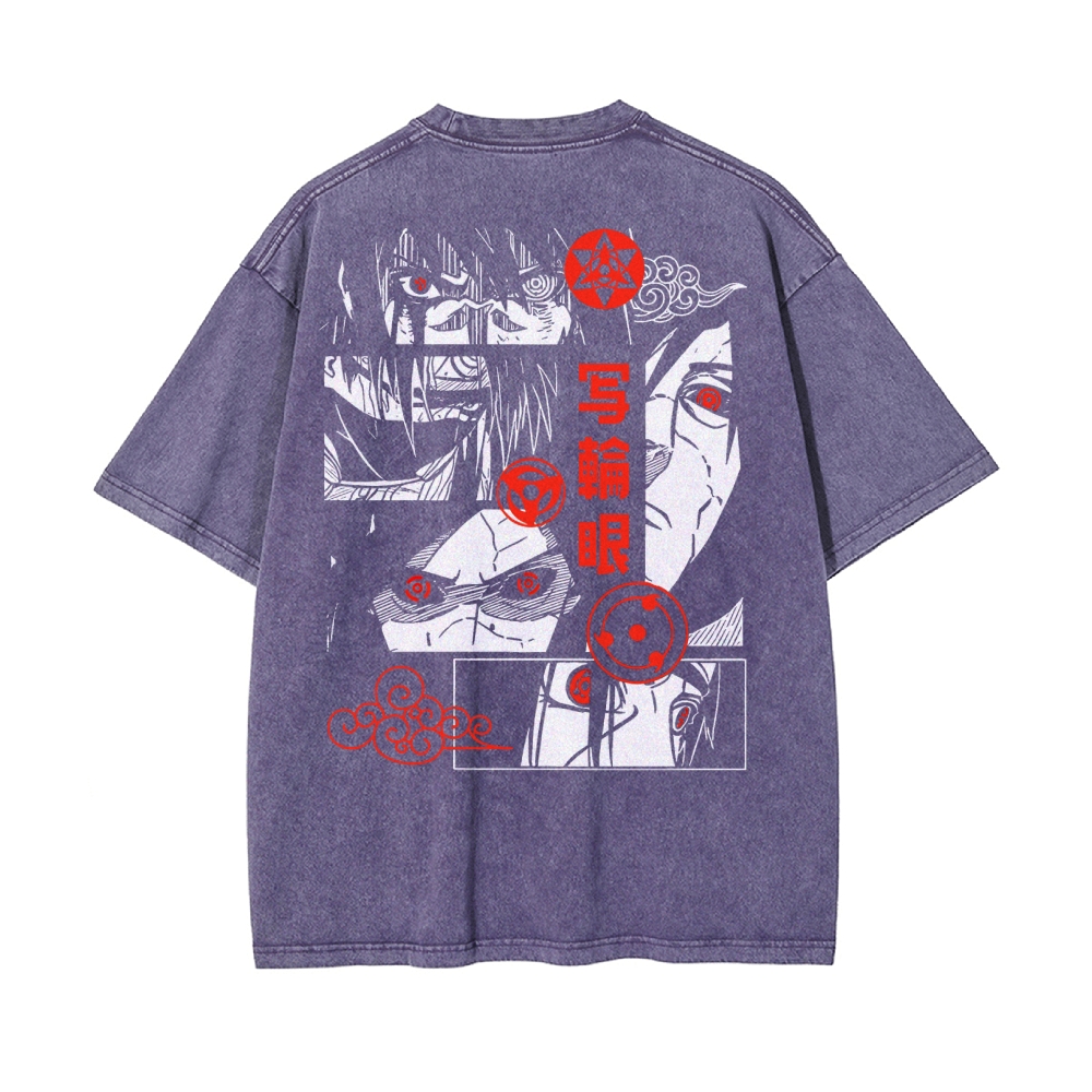 Obito Vintage Oversized T-Shirt | Naruto Shippuden