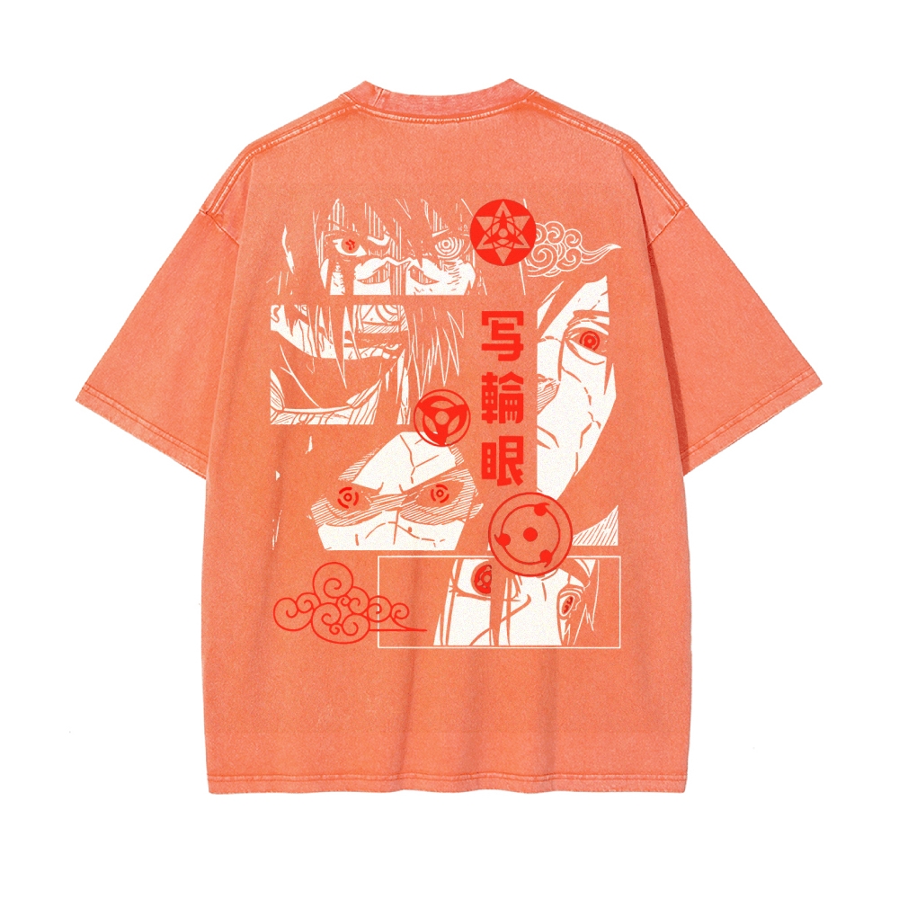 Obito Vintage Oversized T-Shirt | Naruto Shippuden
