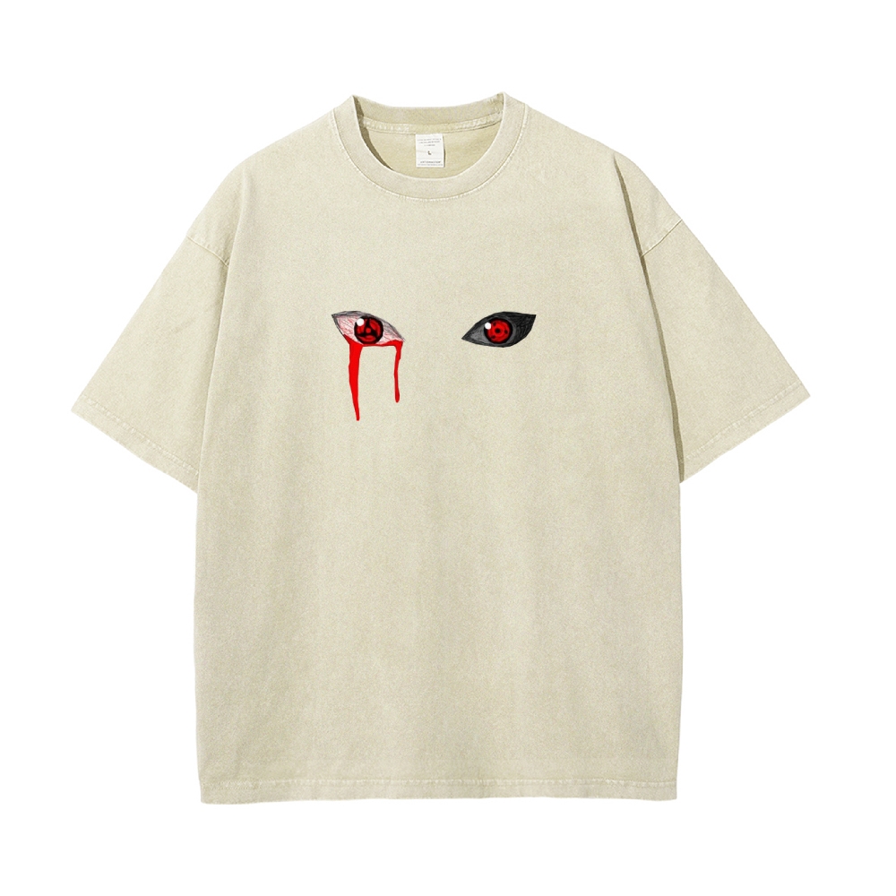 Obito Vintage Oversized T-Shirt | Naruto Shippuden