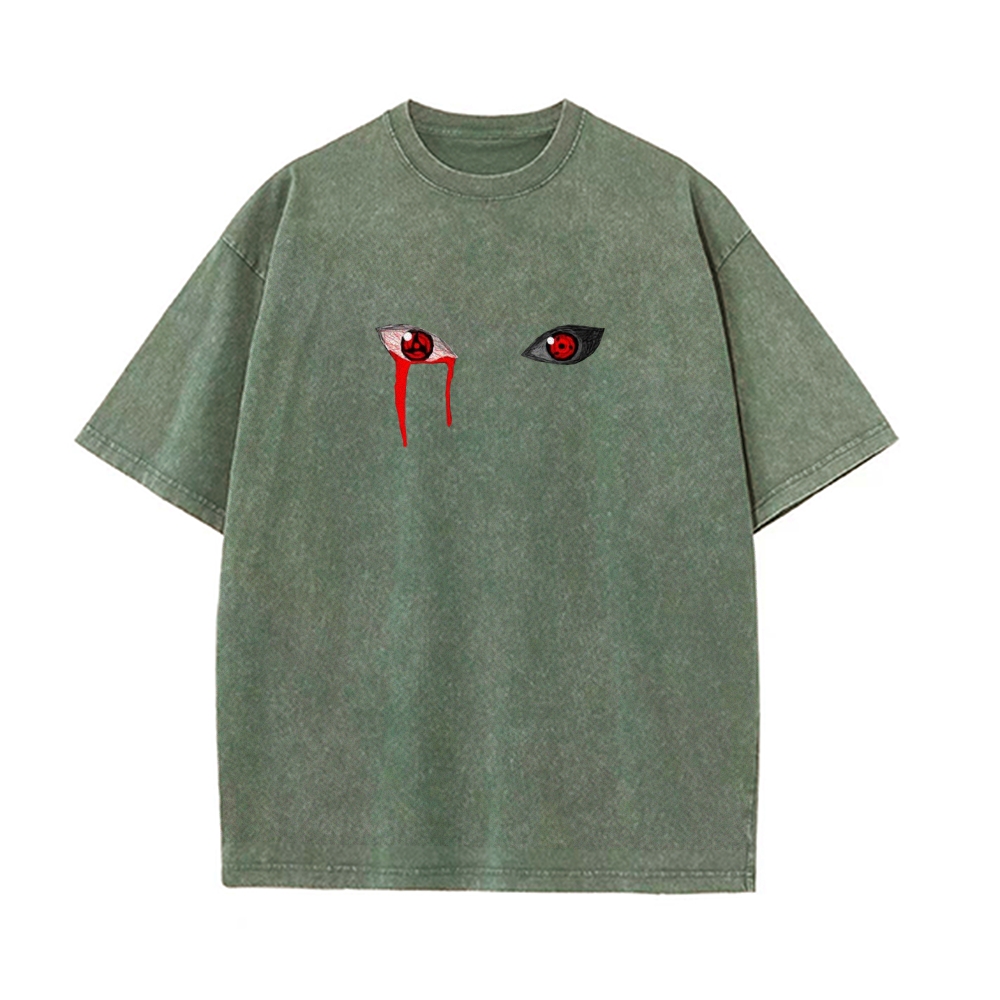 Obito Vintage Oversized T-Shirt | Naruto Shippuden