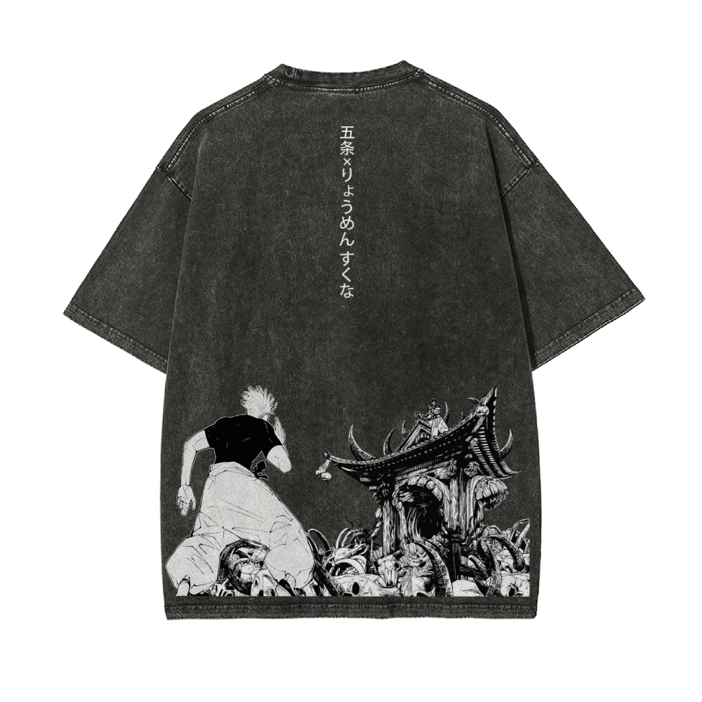 Gojo-Sukuna  Vintage T-Shirt | Jujutsu Kaisen
