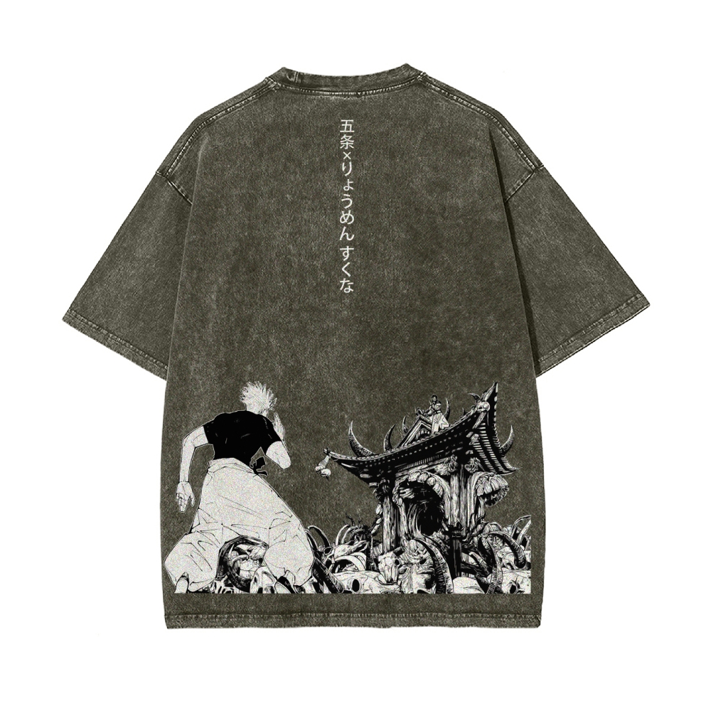 Gojo-Sukuna  Vintage T-Shirt | Jujutsu Kaisen