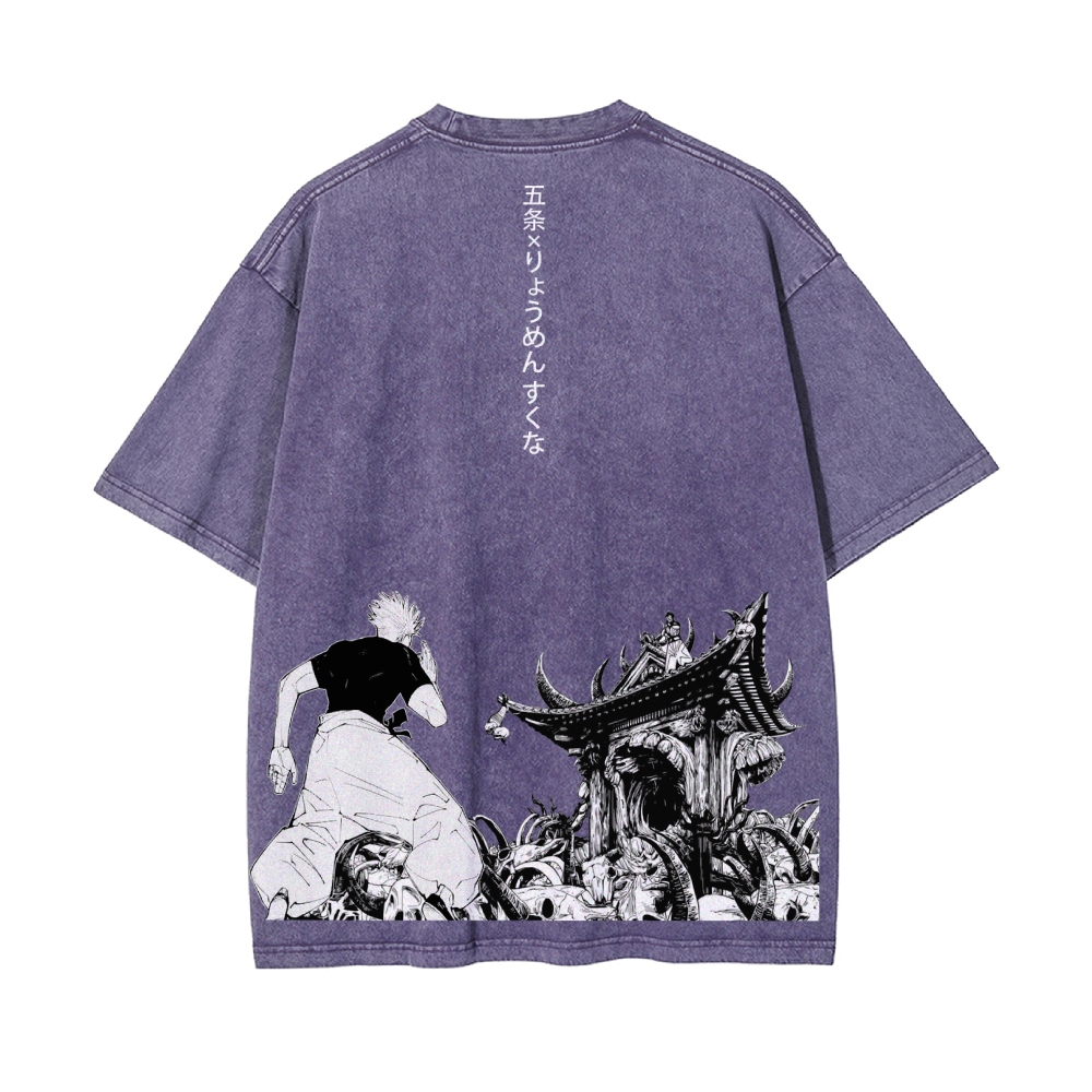 Gojo-Sukuna  Vintage T-Shirt | Jujutsu Kaisen