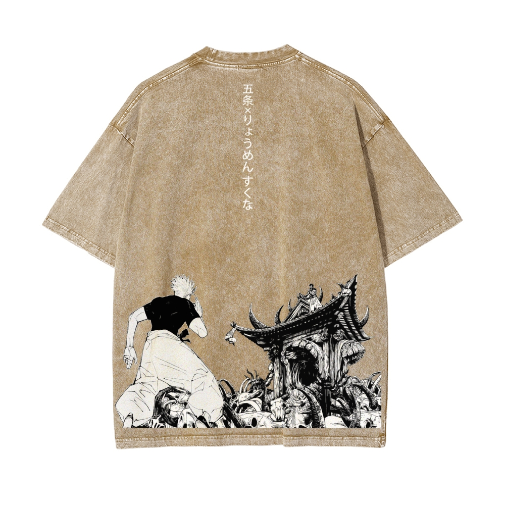 Gojo-Sukuna  Vintage T-Shirt | Jujutsu Kaisen