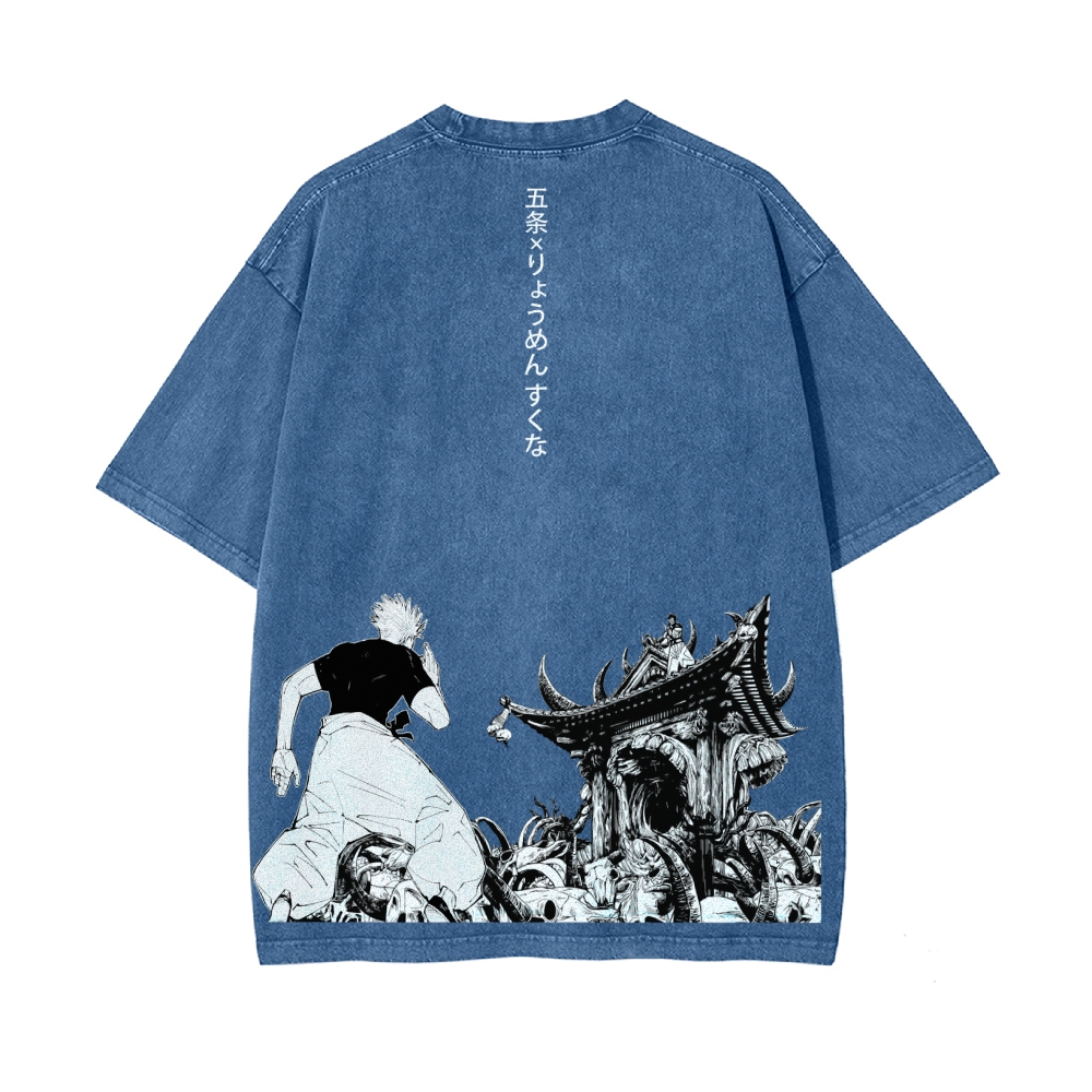 Gojo-Sukuna  Vintage T-Shirt | Jujutsu Kaisen