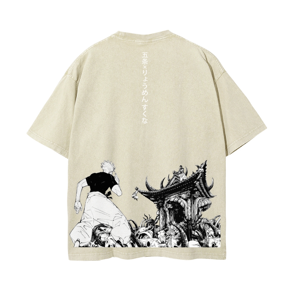 Gojo-Sukuna  Vintage T-Shirt | Jujutsu Kaisen