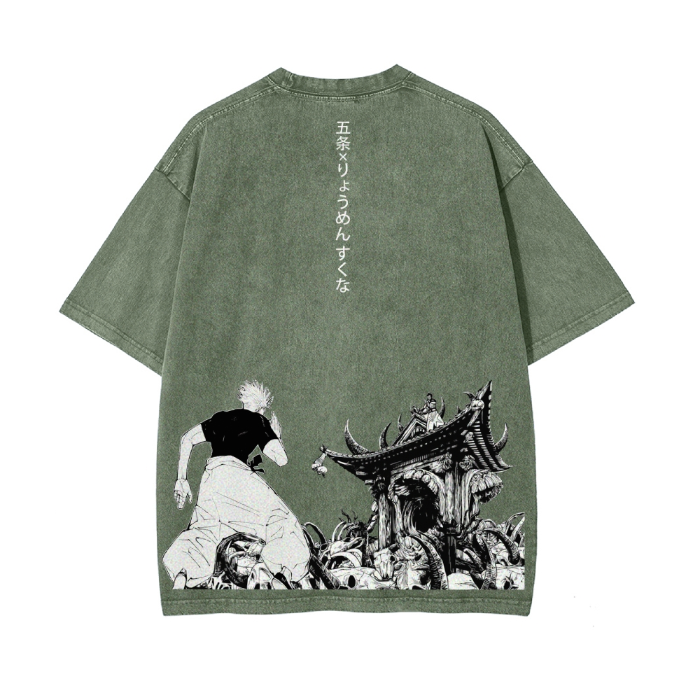 Gojo-Sukuna  Vintage T-Shirt | Jujutsu Kaisen