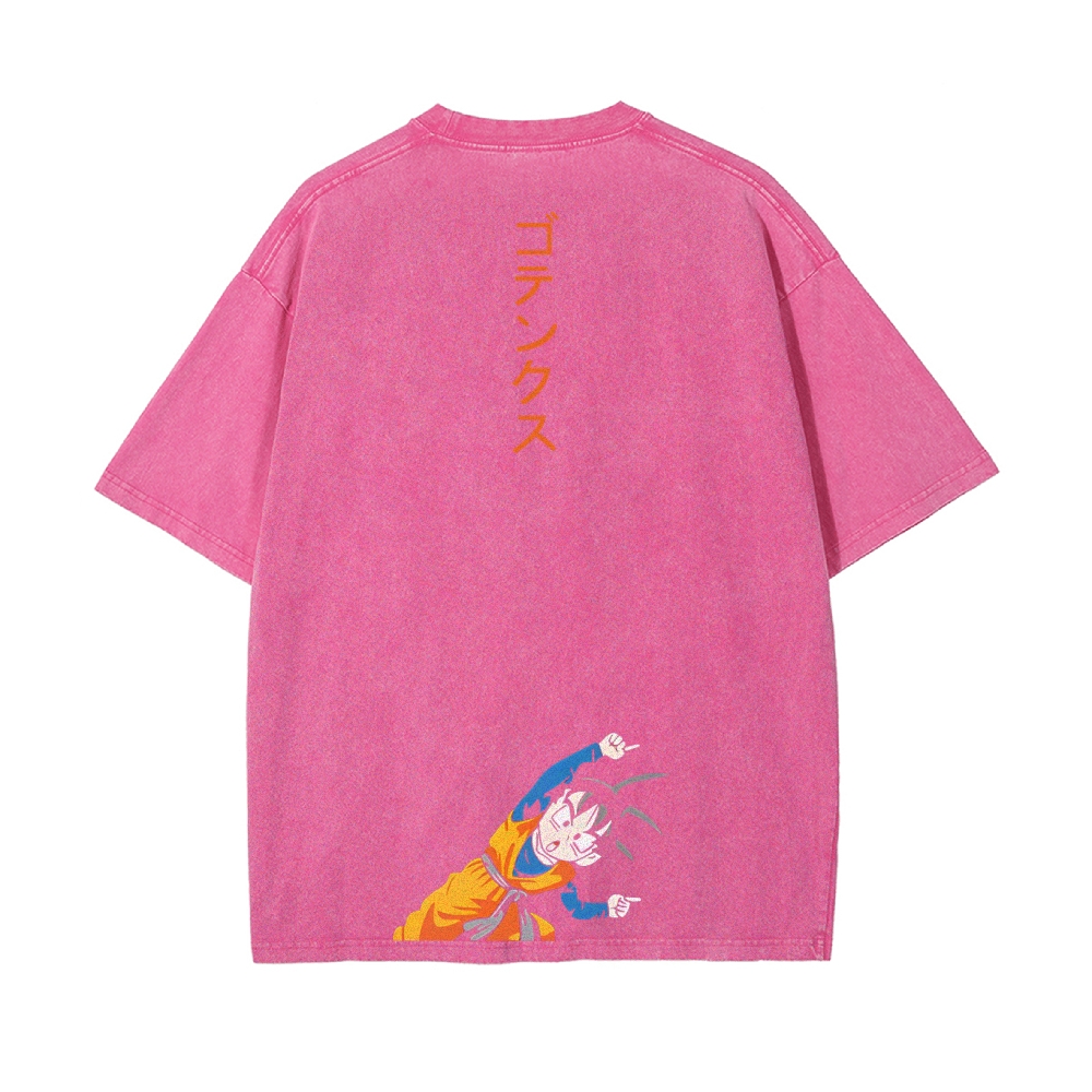 Q EDITION KID GOKU VINTAGE T-SHIRT | DRAGON BALL SUPER