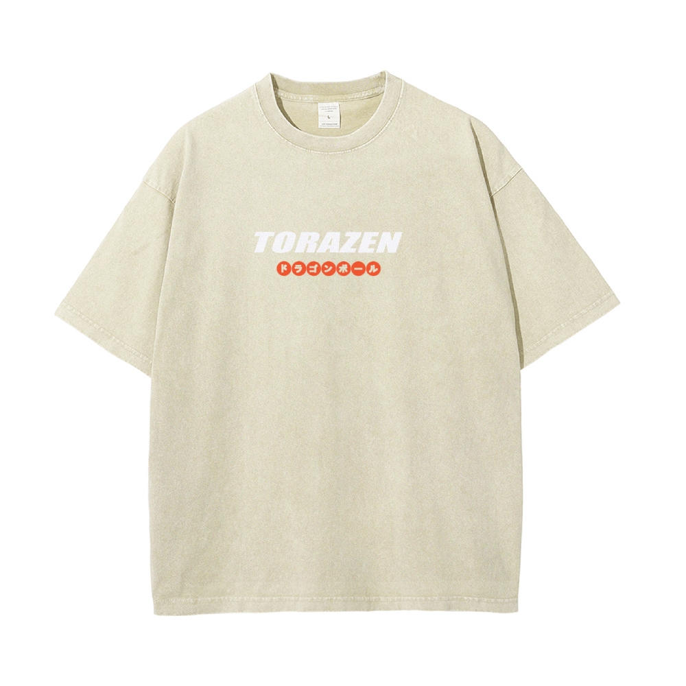 Q EDITION KID GOKU VINTAGE T-SHIRT | DRAGON BALL SUPER