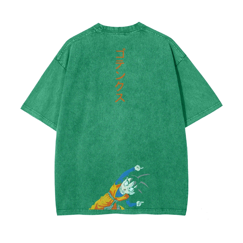 Q EDITION KID GOKU VINTAGE T-SHIRT | DRAGON BALL SUPER