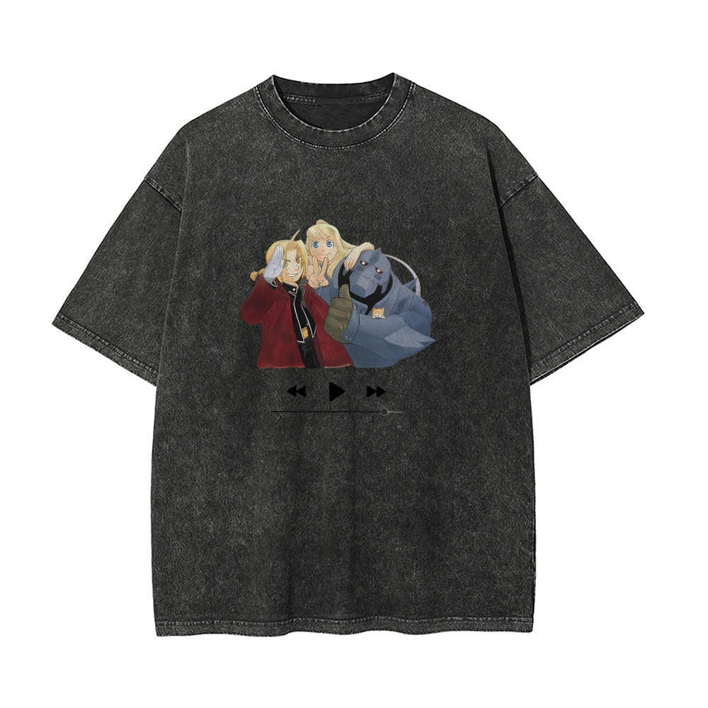 Fullmetal Alchemist Vintage Oversized T-Shirt