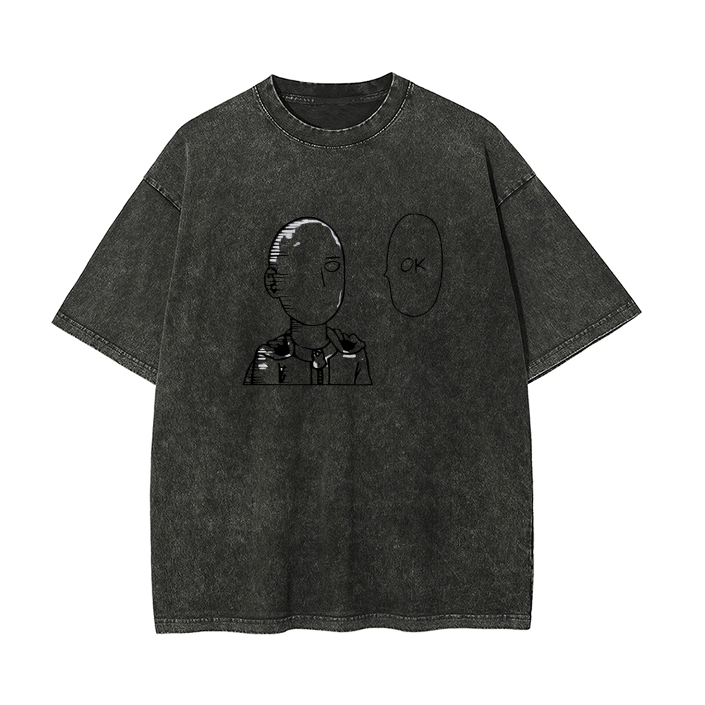 Saitama's Sluggishness Vintage Oversized T-Shirt