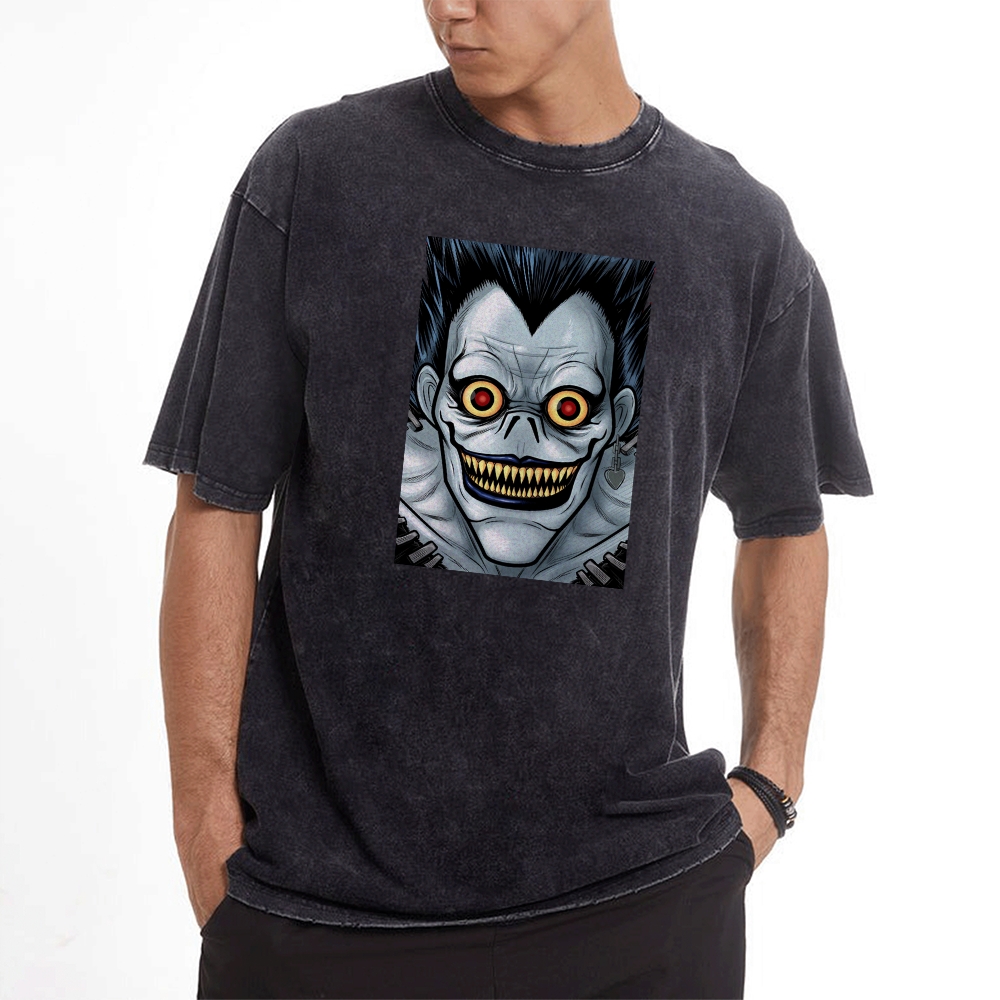 Death Note Demon Vintage Oversized T-Shirt