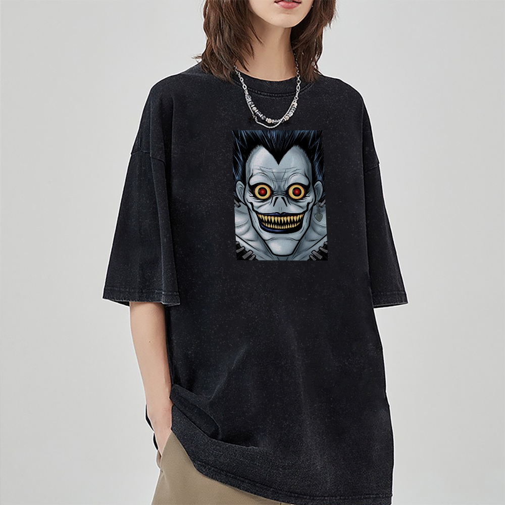 Death Note Demon Vintage Oversized T-Shirt