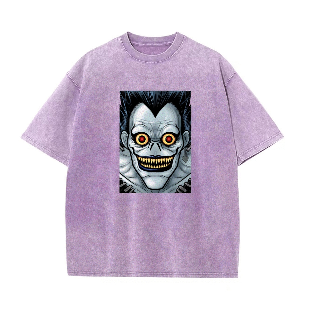 Death Note Demon Vintage Oversized T-Shirt