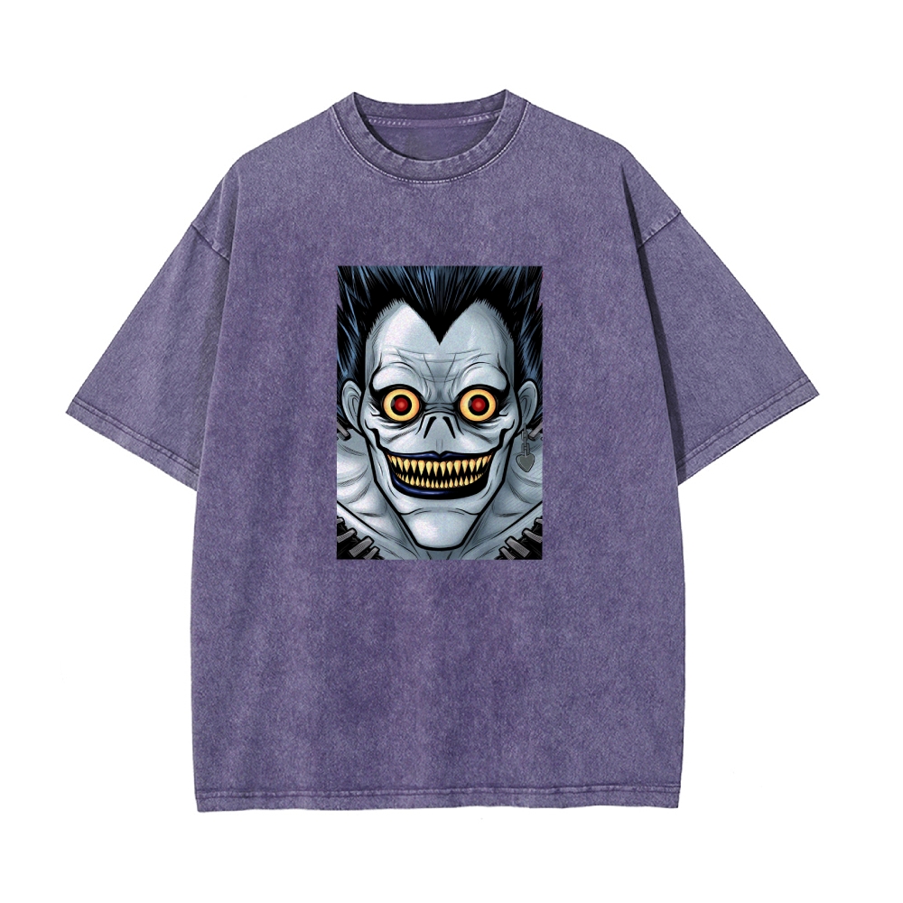 Death Note Demon Vintage Oversized T-Shirt