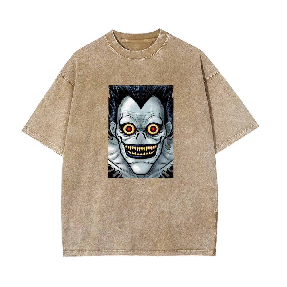 Death Note Demon Vintage Oversized T-Shirt