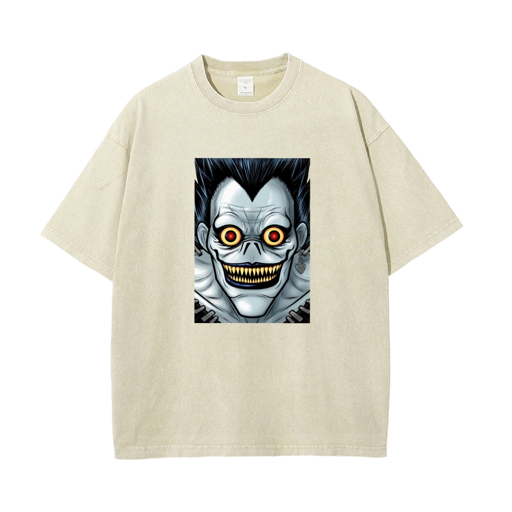 Death Note Demon Vintage Oversized T-Shirt