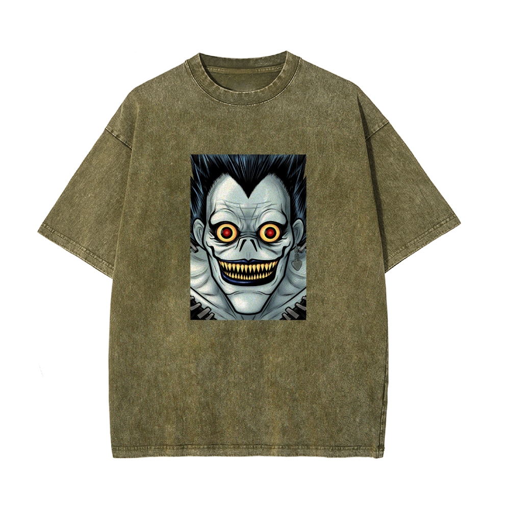 Death Note Demon Vintage Oversized T-Shirt